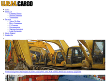 Tablet Screenshot of heavyequipmentexports.com